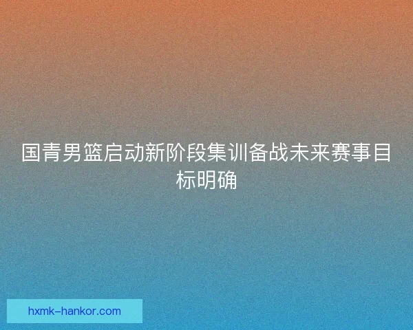 国青男篮启动新阶段集训备战未来赛事目标明确